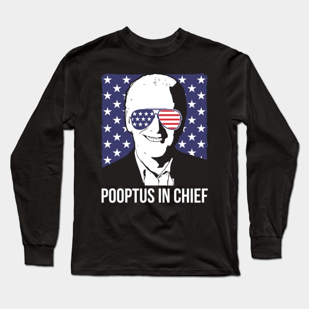 Pooptus in chief Long Sleeve T-Shirt by RayaneDesigns